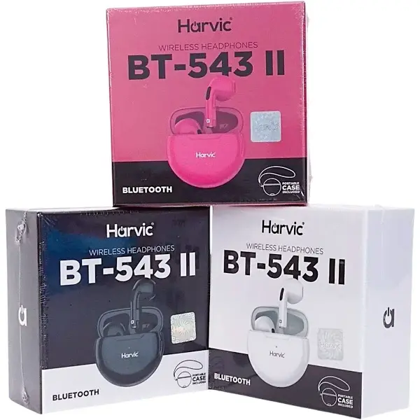 AUDIFONOS INALÁMBRICOS BT-543 HARVIC TRUE AUDIFONOS INALÁMBRICOS STEREO 1.webp