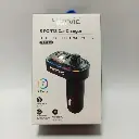 BLUETOOTH HARVIC FM TRANSMISOR 3 PORTS CAR CHARGER PLBT-250 4.webp