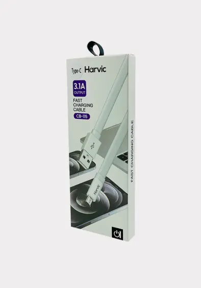 CABLE DE DATOS HARVIC CB-115 3.1A V8 - TC - LI 5.webp