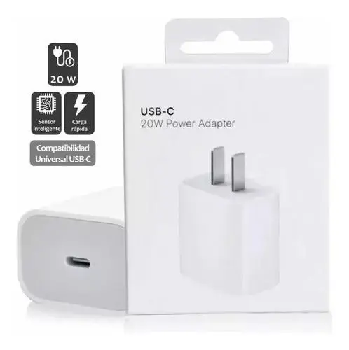 ADAPTADOR DE CARGA IPHONE USB TC 20W.webp