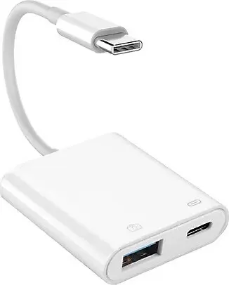 ADAPTADOR Y CARGA OTG A USB A TIPO C JH-0510-C