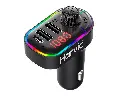 BLUETOOTH HARVIC FM TRANSMISOR 3 PORTS CAR CHARGER PLBT-250