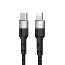 CABLE DE DATOS VIDVIE NYLON CB460 2.4A TIPO C A LIGHTNING