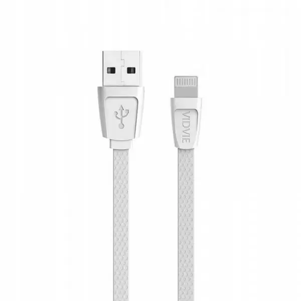CABLE DE DATOS VIDVIE CB404i 2.1A 1 METRO USB A LIGHTNING