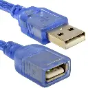 Cable de Extención USB A USB 1.5 metros (macho)