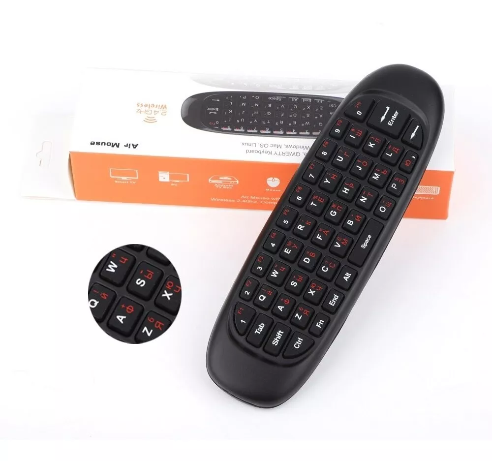 CONTROL SMART TV BOX AIR MOUSE UNIVERSAL 3 EN 1