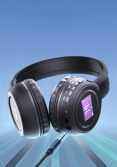 DIADEMA BT HARVIC WR-BT704 DIGITAL AUDIFONOS INALÁMBRICOS HEADPHONE