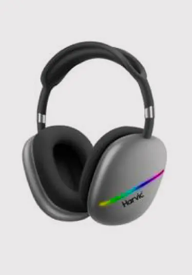 DIADEMA HARVIC WR BT-703 LED LIGHT AUDIFONOS INALÁMBRICOS