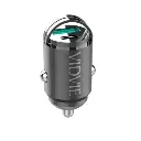 CARGADOR PARA CARRO VIDVE 1PORTS TIPO C 33W  CC541