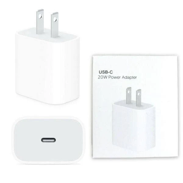 ADAPTADOR DE CARGA CERTIFICADO PARA  IPHONE USB TC 20W