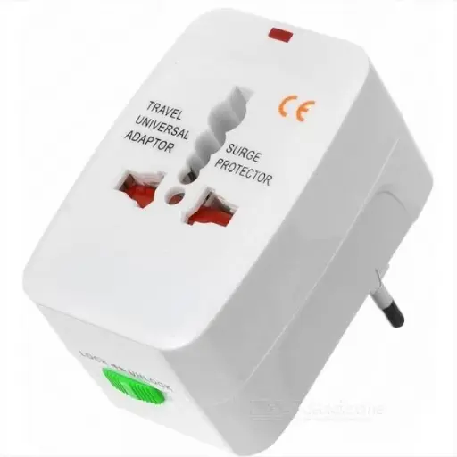 [P0380] ADAPTADOR CORRIENTE VIAJERO INTERNACIONAL