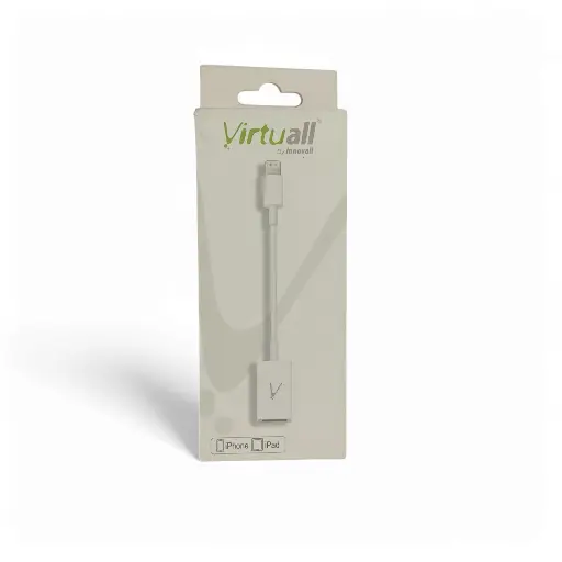 [383] ADAPTADOR OTG IPHONE LIGHTNING A USB