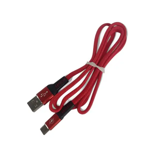 [56] CABLE DE DATOS ACORDONADO MELLO ONE USB A TIPO C