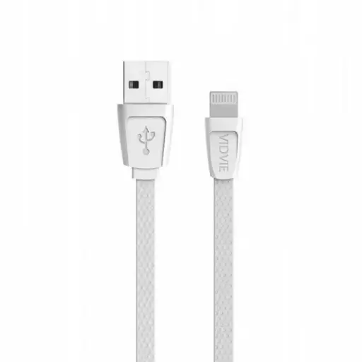 [P0055] CABLE DE DATOS VIDVIE CB404i 2.1A 1 METRO USB A LIGHTNING